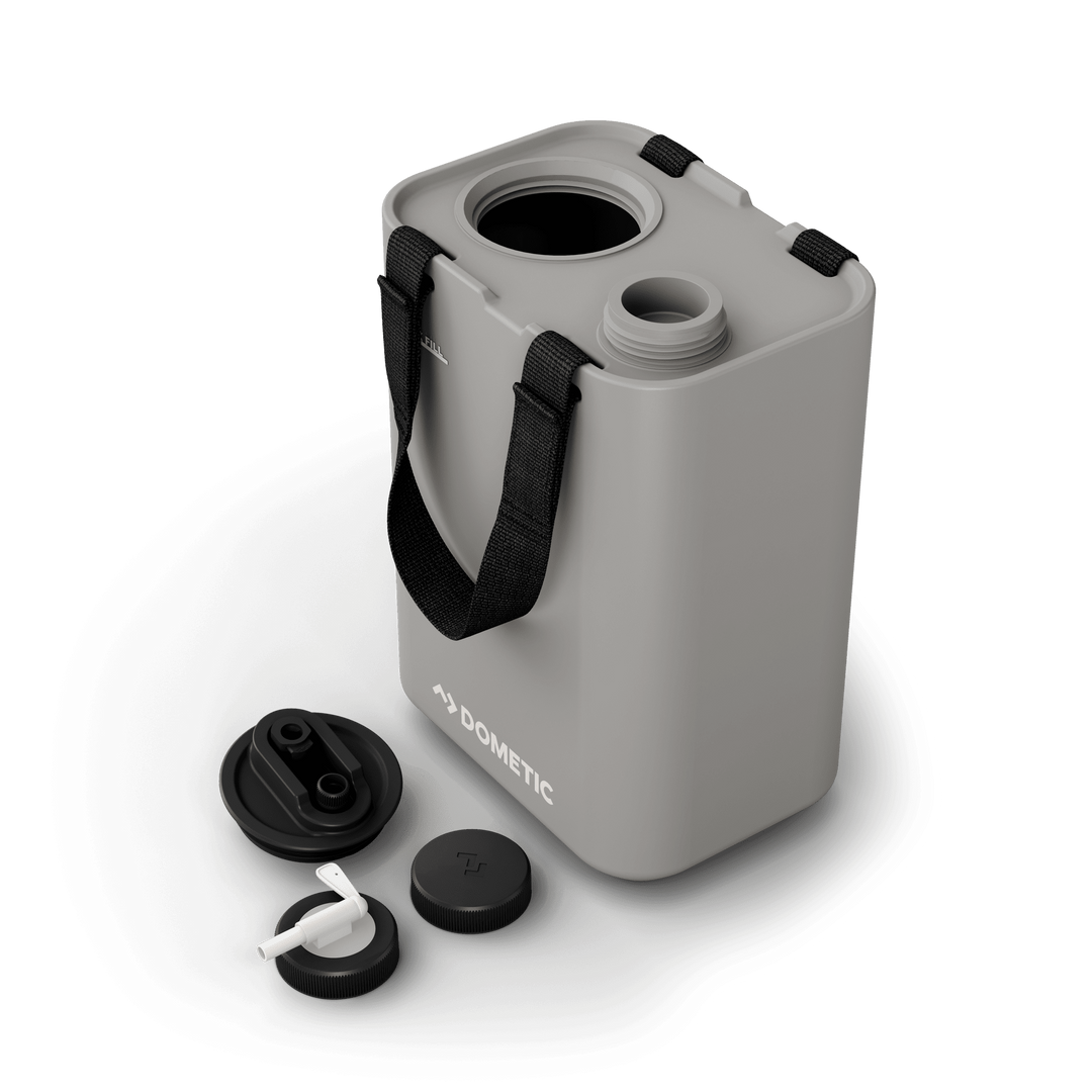 Dometic GO Hydration Water Jug 11L pouring water spigot
