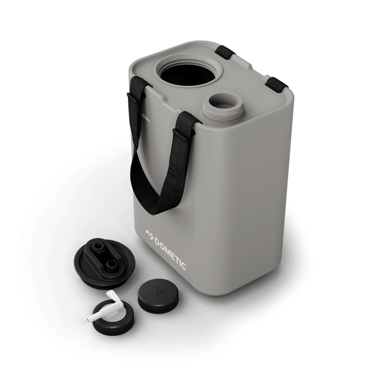 Dometic GO Hydration Water Jug 11L pouring water spigot