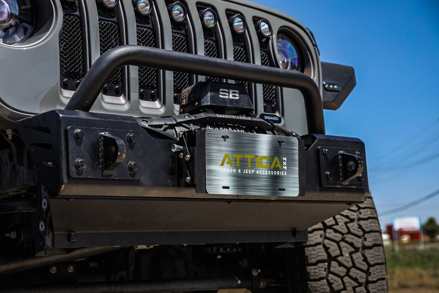 Attica 4x4 2019-2023 Jeep Gladiator JT Apex Series Front Bumper