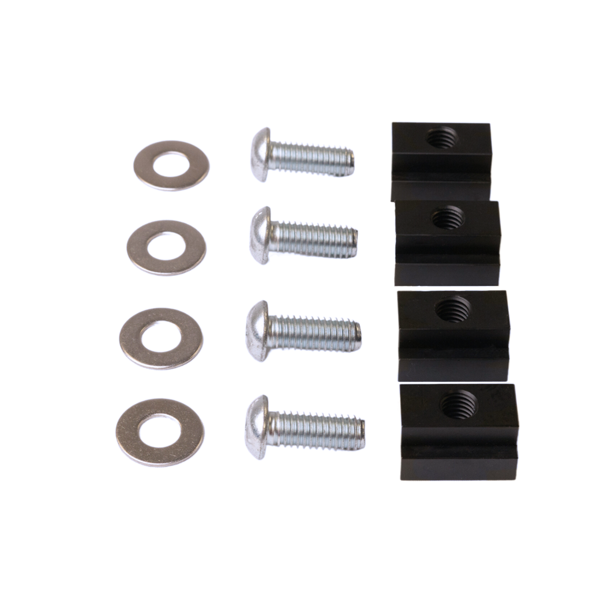 CALI RAISED LED Bed Rail Accessory Nut Kit Fits Toyota OEM Rail System