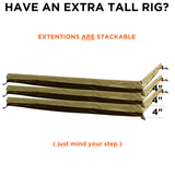 23ZERO 4″ Zip-On Annex to Floor Extensions For Breezeway & Weekender