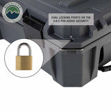 Overland Vehicle Systems D.B.S. - Dark Grey 117 QT Dry Box With Drain And Bottle Opener