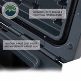 Overland Vehicle Systems D.B.S. - Dark Grey 117 QT Dry Box With Drain And Bottle Opener