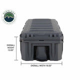 Overland Vehicle Systems D.B.S. - Dark Grey 117 QT Dry Box With Drain And Bottle Opener