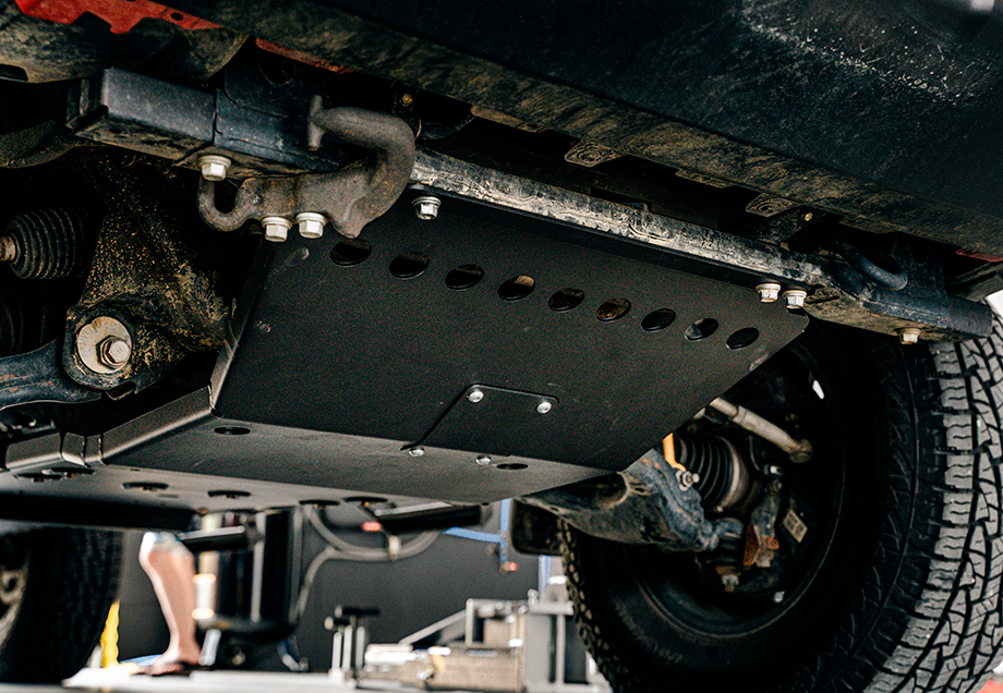 CALI RAISED LED 2005-2022 Toyota Tacoma Front Skid Plate