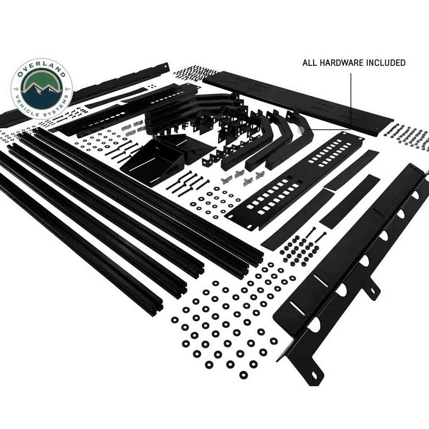 Overland Vehicle Systems Discovery Rack-Mid Size Truck Short Bed Application