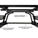 Overland Vehicle Systems Discovery Rack -Mid Size Truck Short Bed Application