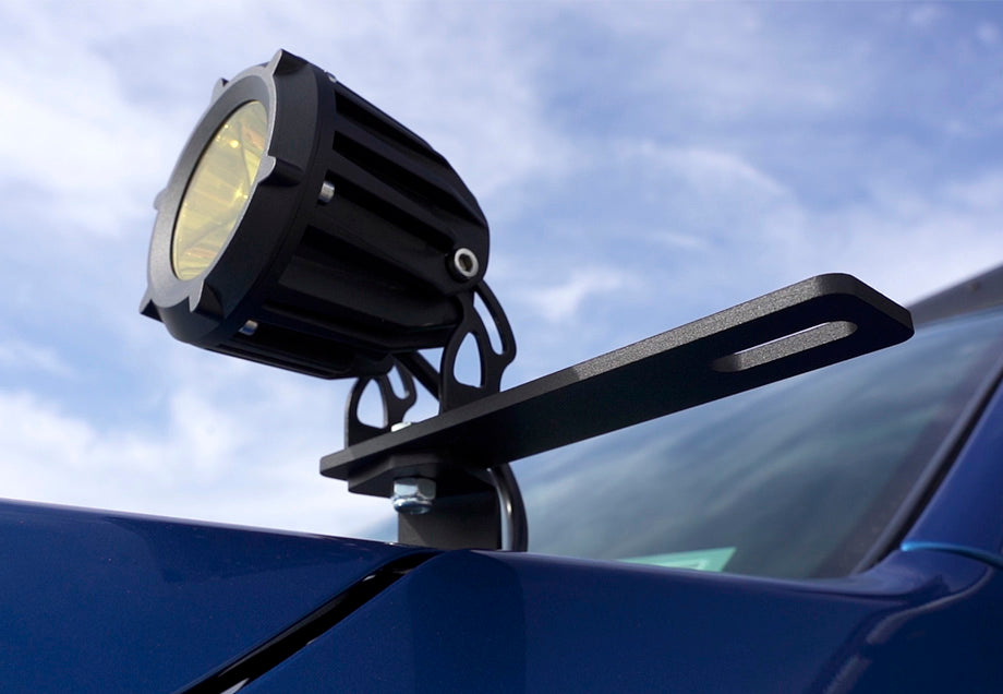 CALI RAISED LED Ditch Light Bracket Extensions
