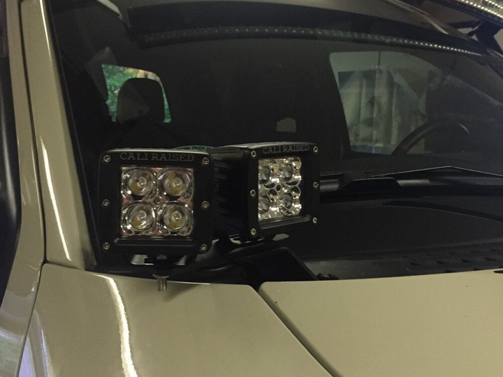 Ditch Light Bracket Extensions