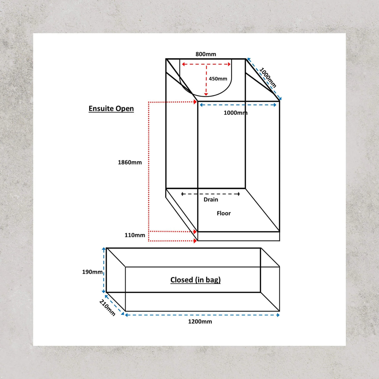 Bushwakka Adventure Gear Extreme Single Shower Ensuite