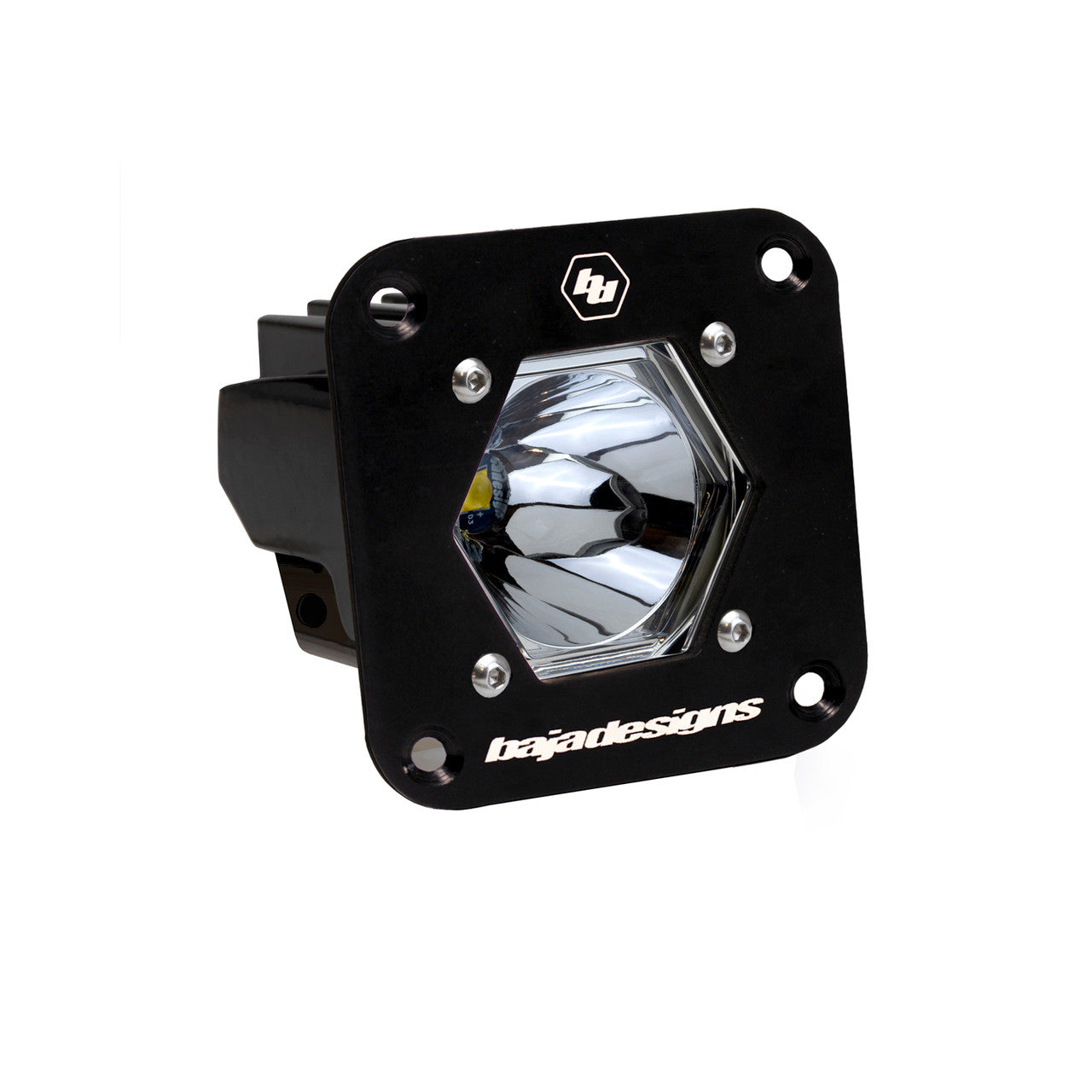 Baja Designs S1 Black Flush Mount Auxiliary Light Pod