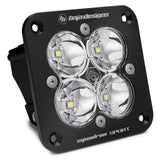 Baja Designs Squadron Sport Black Flush Mount LED Auxiliary Light Pod - Universal