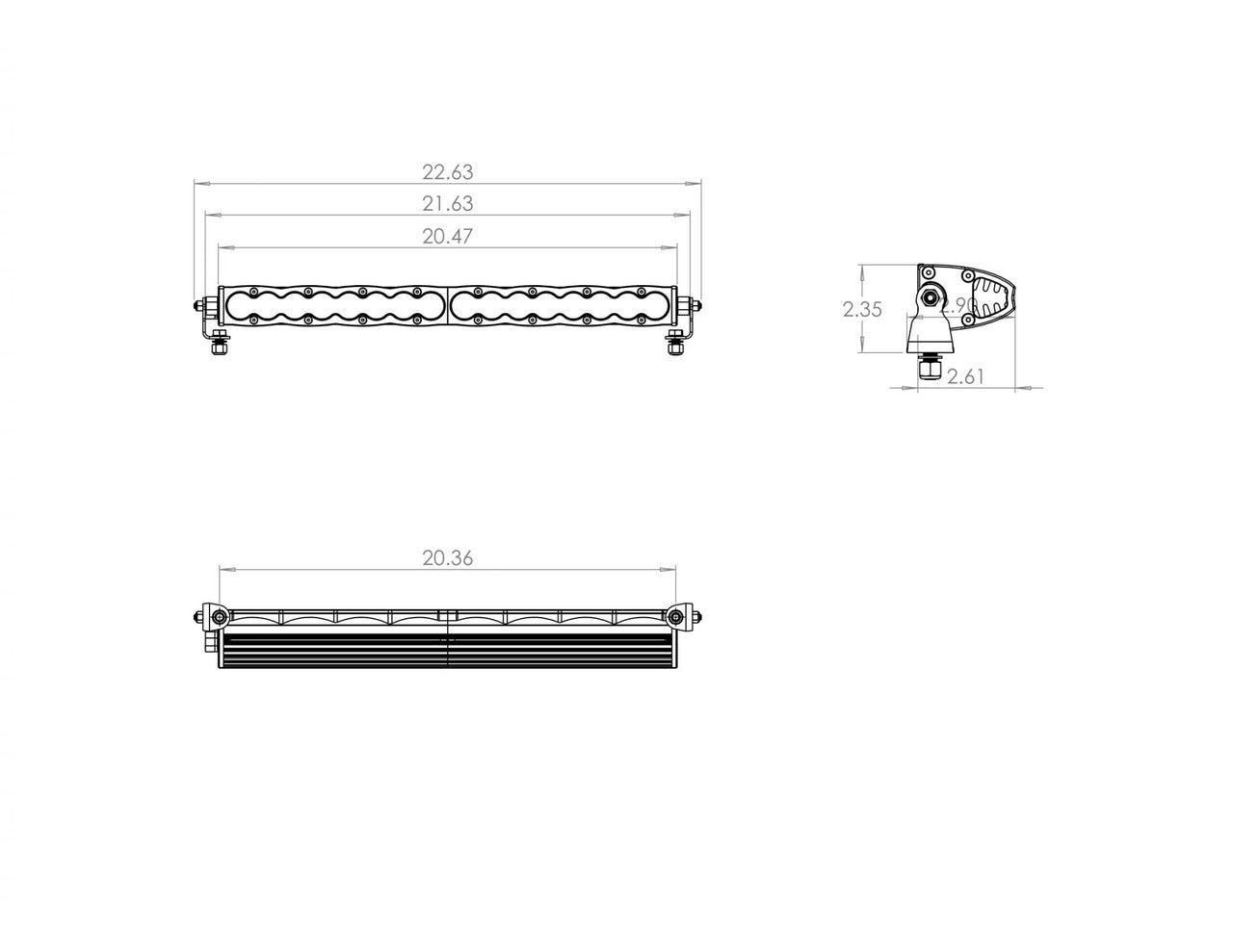 Baja Designs S8 Straight LED Light Bar