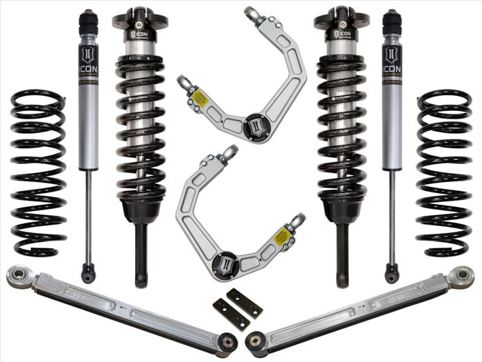 Icon Vehicle Dynamics 10-UP FJ/10-UP 4RUNNER 0-3.5" STAGE 3 SUSPENSION SYSTEM W BILLET UCA