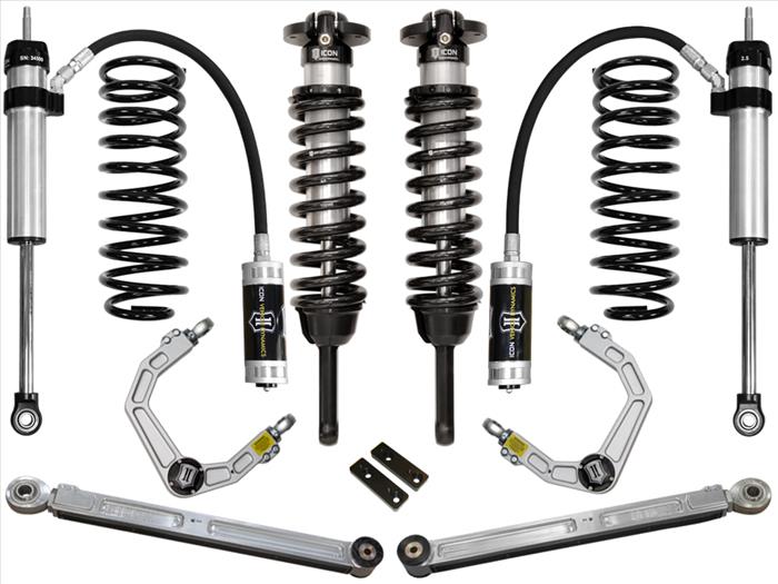 Icon Vehicle Dynamics 10-UP FJ/10-UP 4RUNNER 0-3.5" STAGE 4 SUSPENSION SYSTEM W BILLET UCA