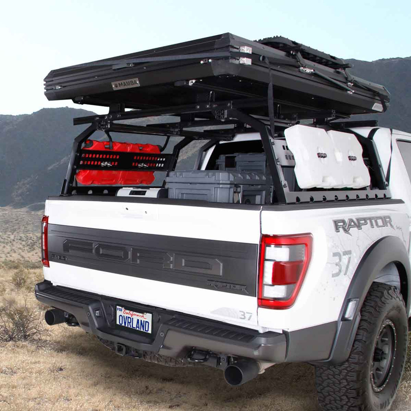 Overland Vehicle Systems Discovery Rack - Full Size Truck-Short Bed Application