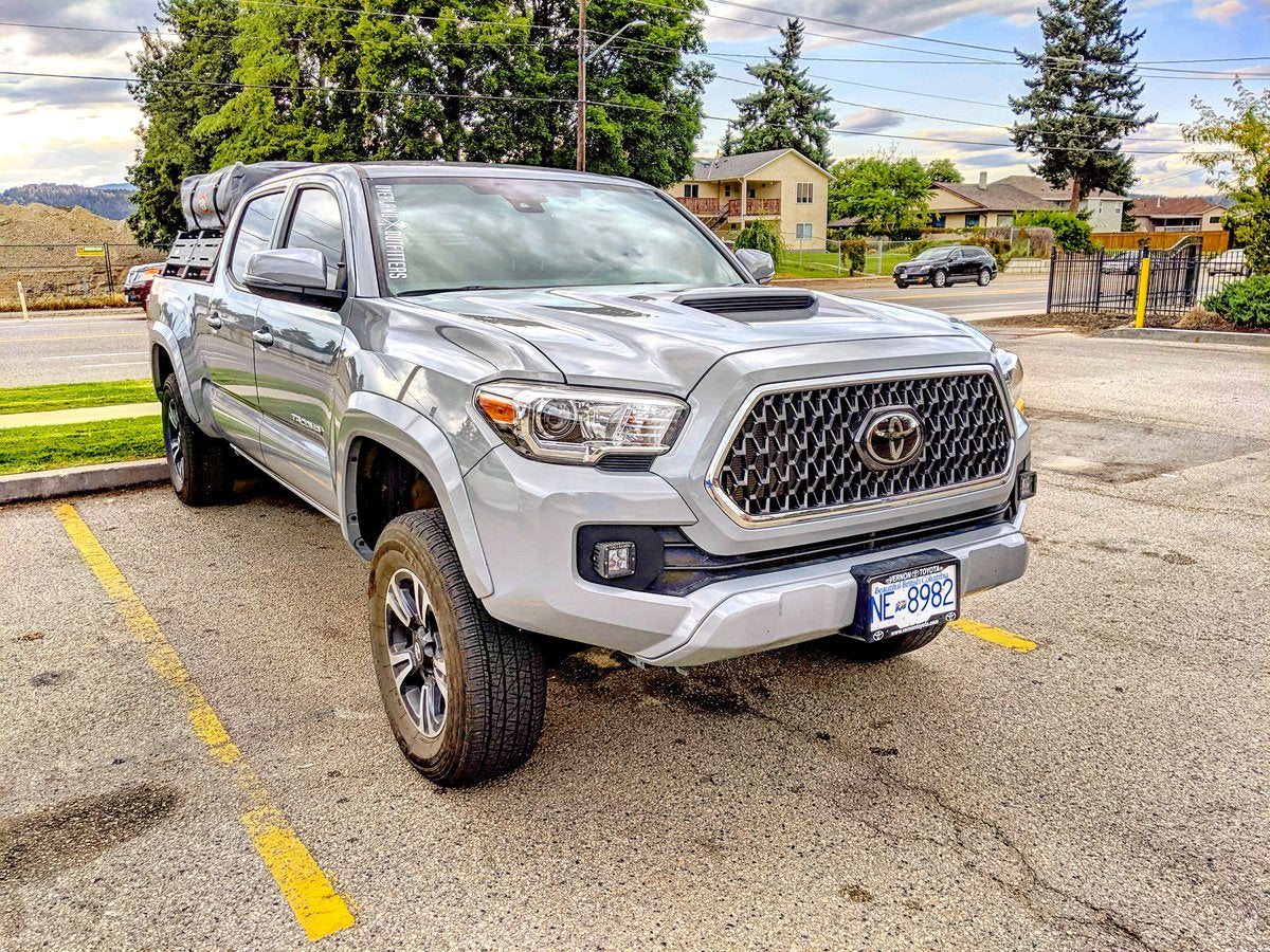 CALI RAISED LED 2016-2022 TOYOTA TACOMA LED FOG LIGHT POD REPLACEMENTS BRACKETS KIT