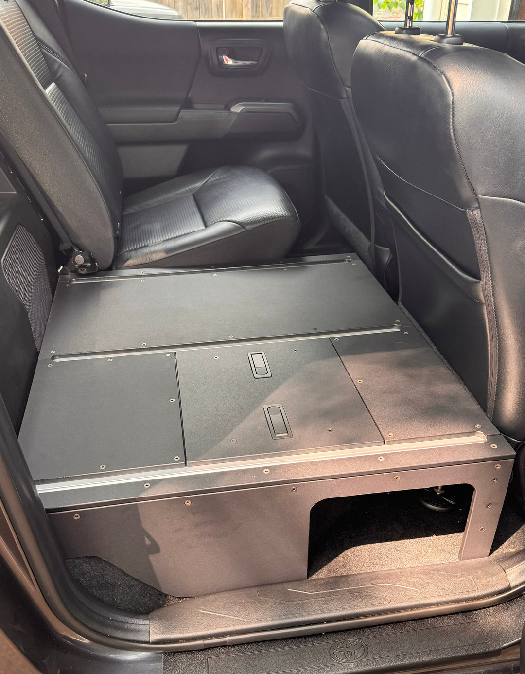 CargoKits rear seat delete storage platform for Toyota Tacoma 3rd Gen