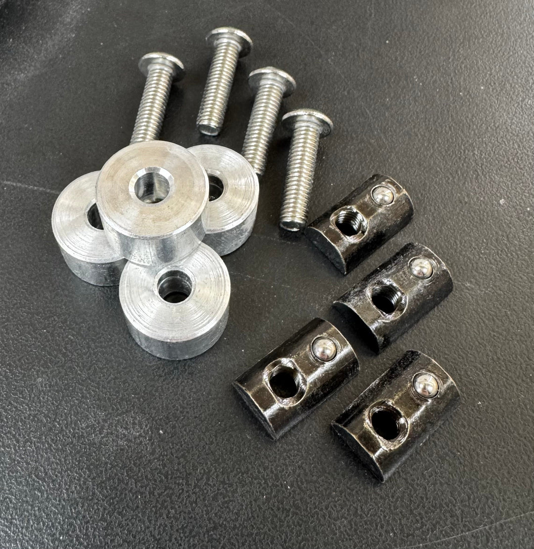 CargoKits track bolt T-nut hardware kit for storage platform tracks