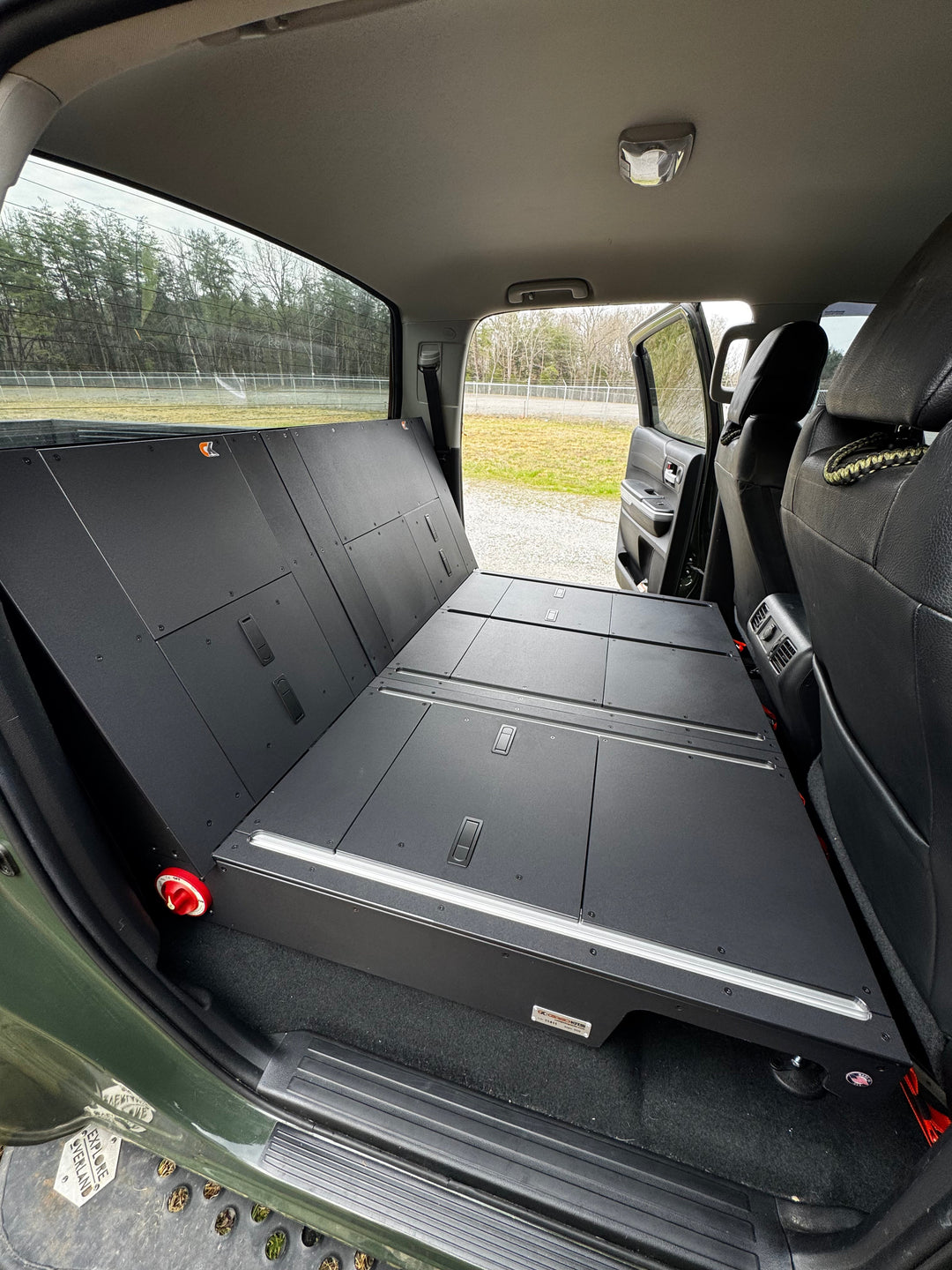 CargoKits rear seat delete storage platform for 2nd Gen Toyota Tundra CrewMax