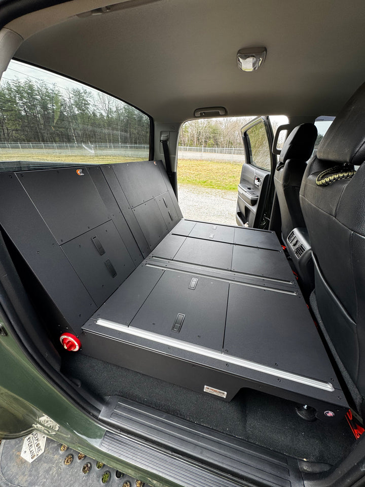 CargoKits rear seat delete storage platform for 2nd Gen Toyota Tundra CrewMax