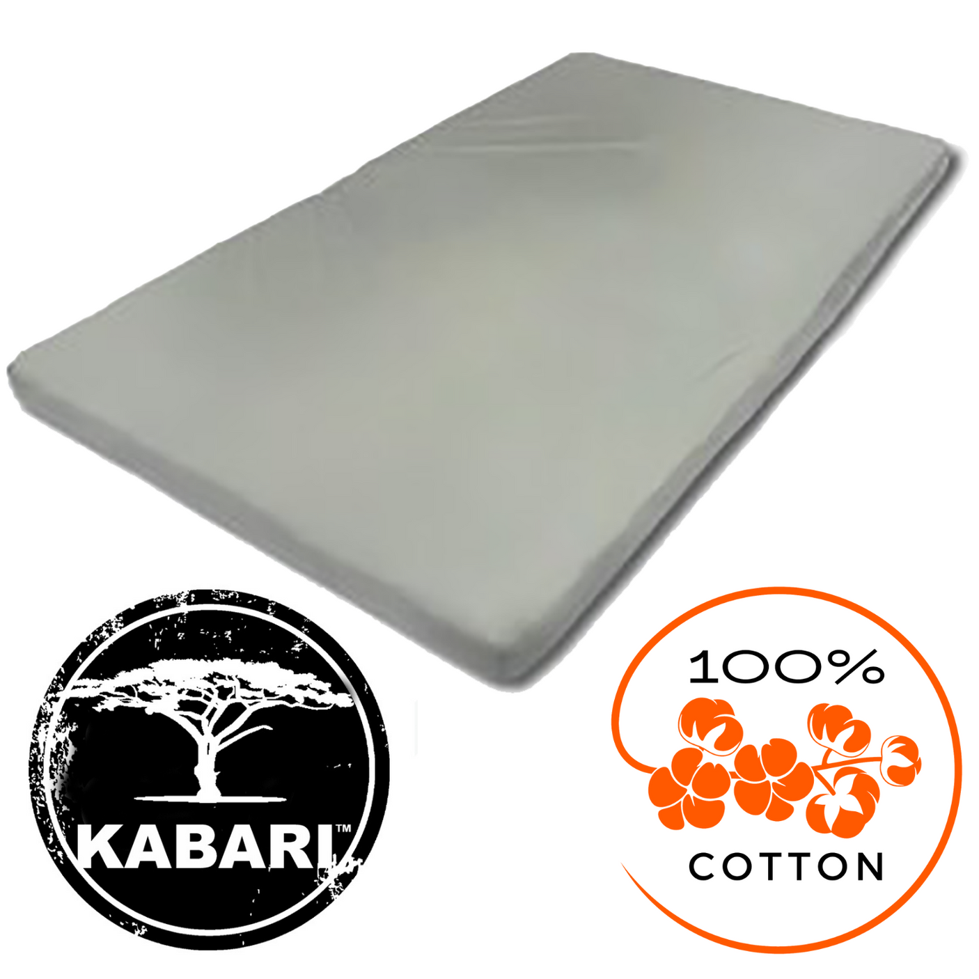 23ZERO Kabari Original 100% Cotton Fitted Mattress Sheet