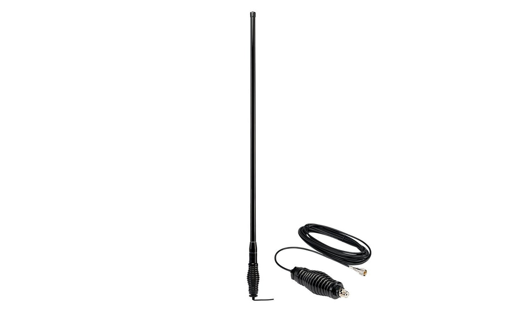 Midland MXAT04VP Highland Tall 6.6dB GMRS antenna with spring base and cable