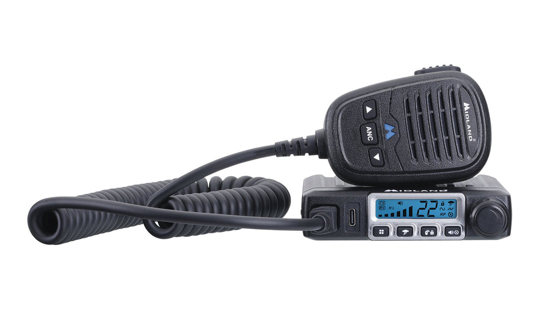 Midland MXT115 MicroMobile 15W GMRS radio with magnetic mount antenna