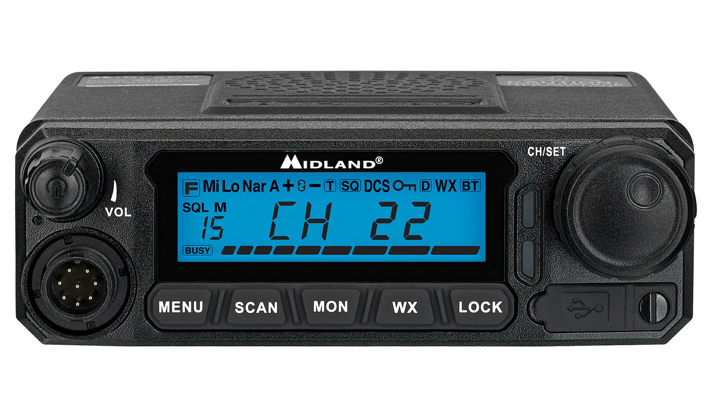 Midland MXT500 MICROMOBILE®TWO-WAY RADIO