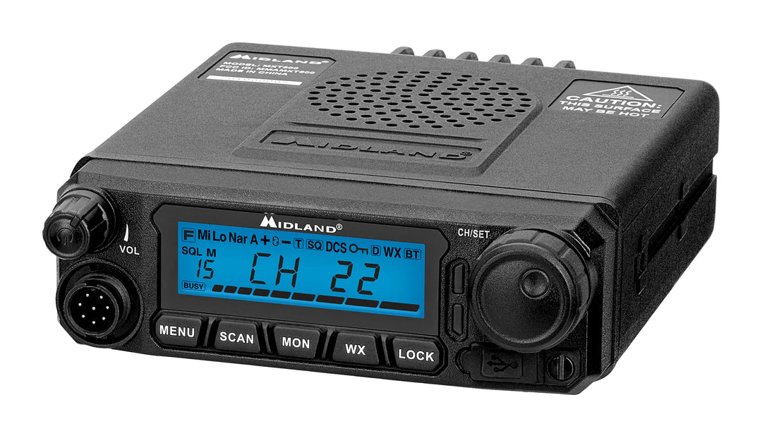 Midland MXT500 MICROMOBILE®TWO-WAY RADIO