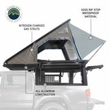 Overland Vehicle Systems MagPak - Camper Shell/Roof Top Tent Combo with Lights, Rear Molle Panel, Side Tie Downs, Front & Rear Windows