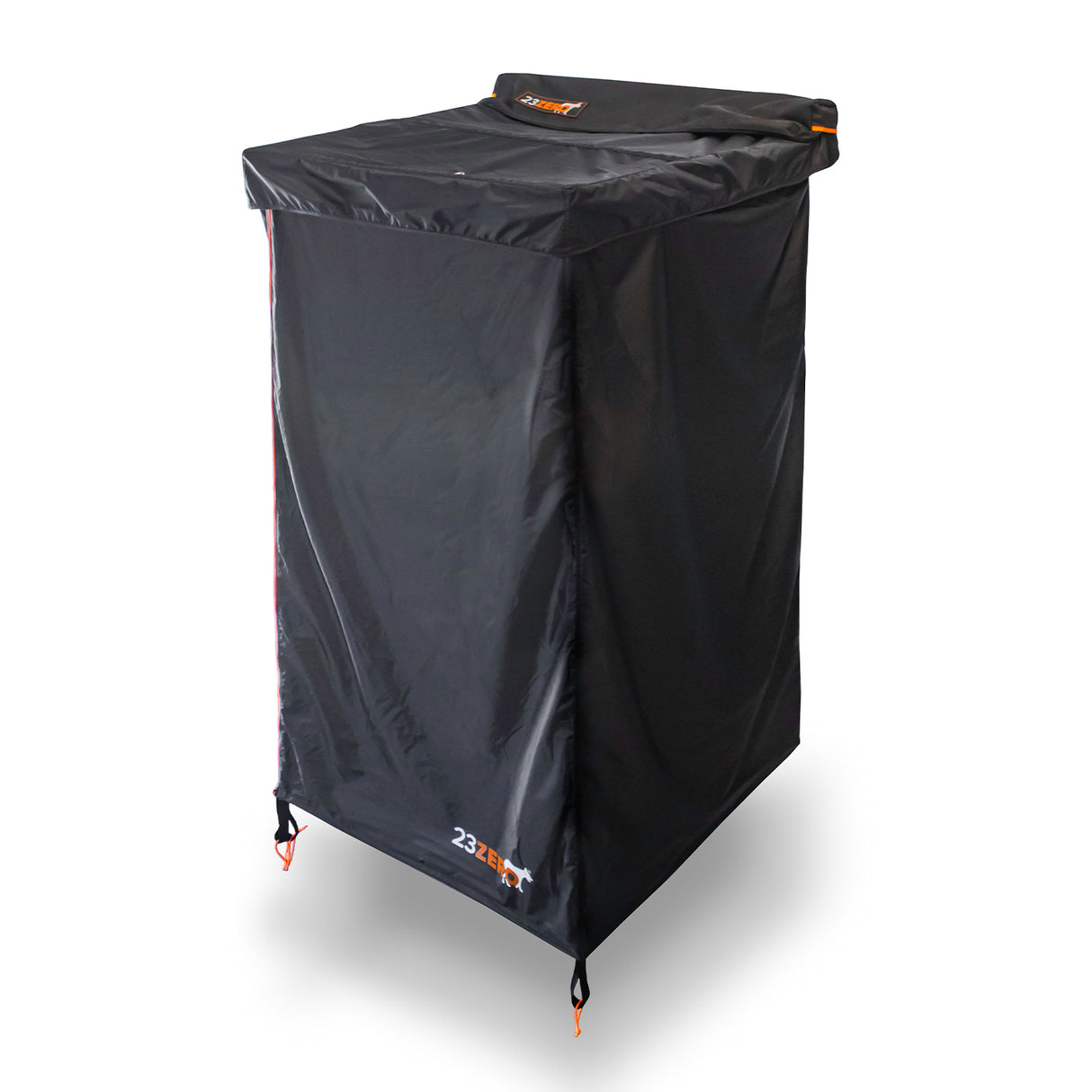 23ZERO KESTREL VEHICLE SHOWER TENT IN FULL-PRIVACY BLACK