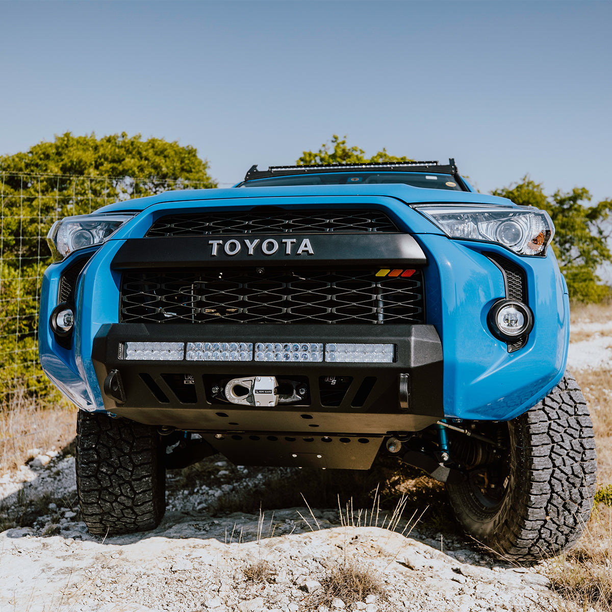 CALI RAISED LED 2014+ 4Runner Stealth Bumper