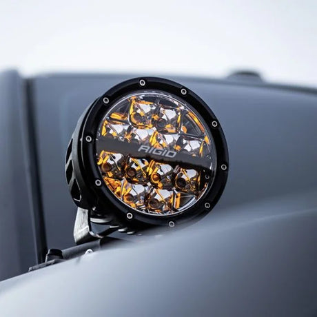 RIGID 360-SERIES 4 INCH LED OFF-ROAD SPOT OPTIC WITH WHITE BACKLIGHT PAIR