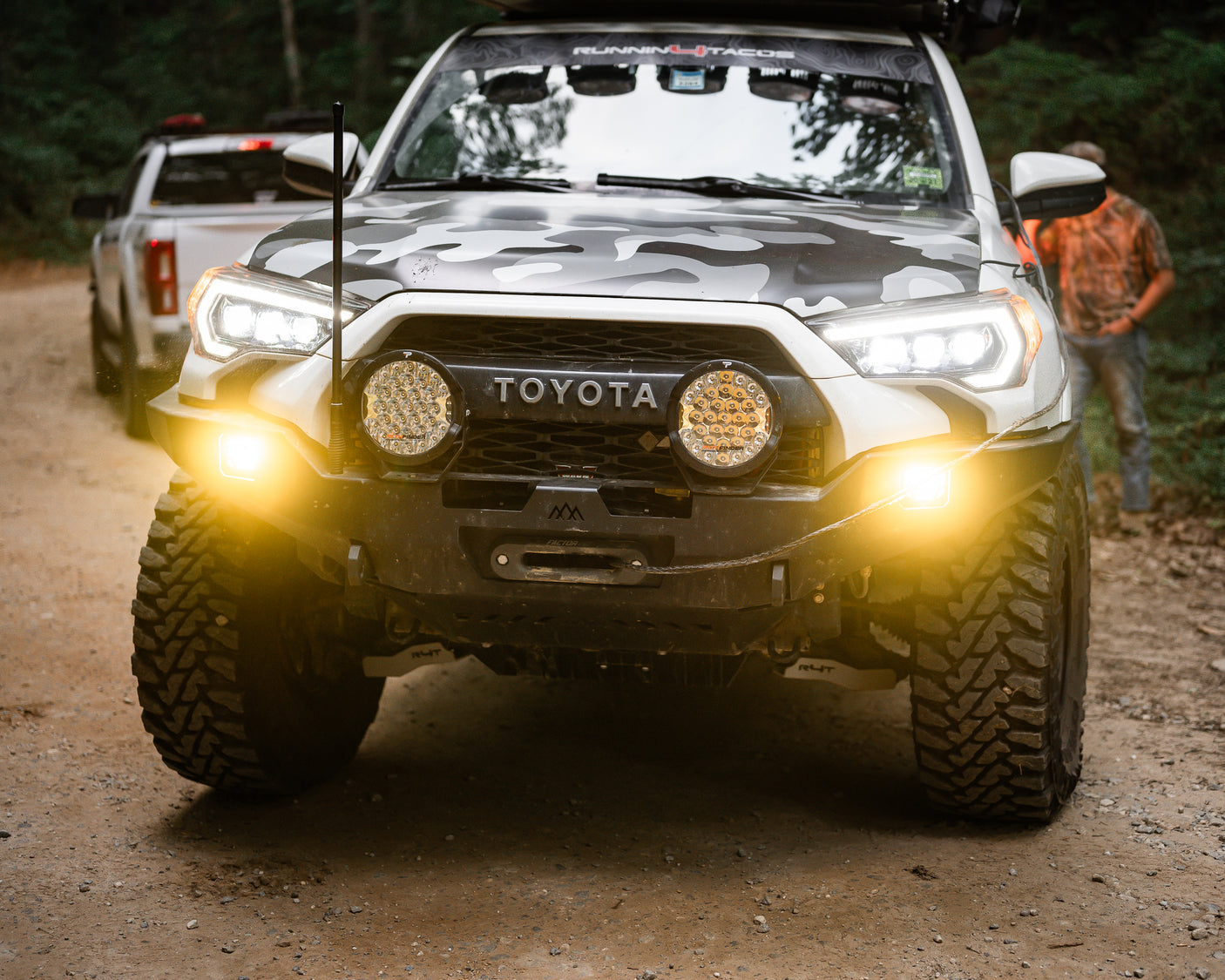 Backwoods Adventure Mods Toyota 4Runner 5th Gen (2014-2022) Hi-Lite Overland Front Bumper [No Bull Bar]