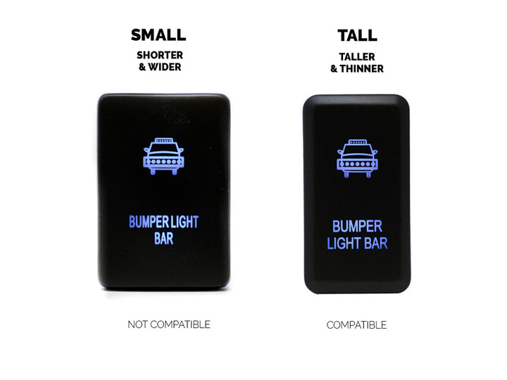 CALI RAISED LED 2016-2022 Toyota Tacoma OEM Style Switch Panel (3 Switch)