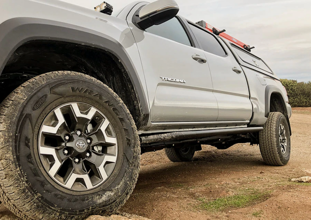 CALI RAISED LED 2005-2022 TOYOTA TACOMA STEP EDITION ROCK SLIDERS