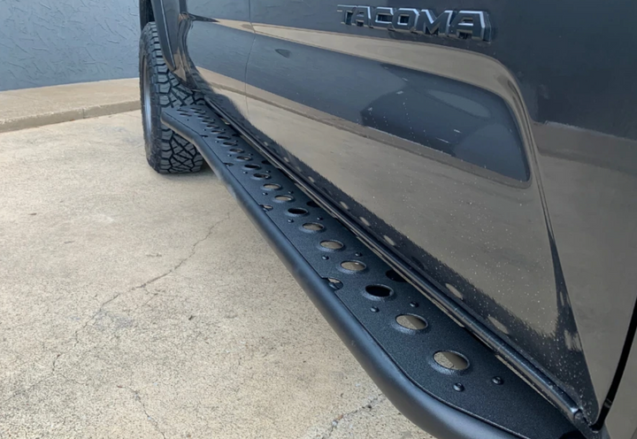 CALI RAISED LED 2005-2022 TOYOTA TACOMA STEP EDITION ROCK SLIDERS