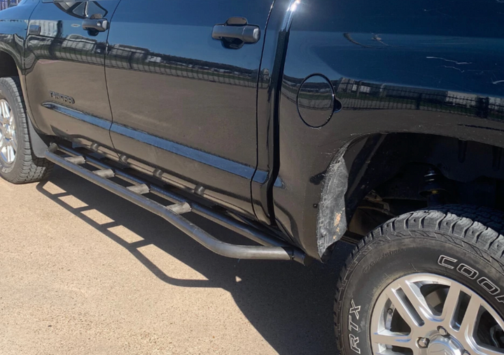 CALI RAISED LED 2014-2021 TOYOTA TUNDRA STEP EDITION ROCK SLIDERS