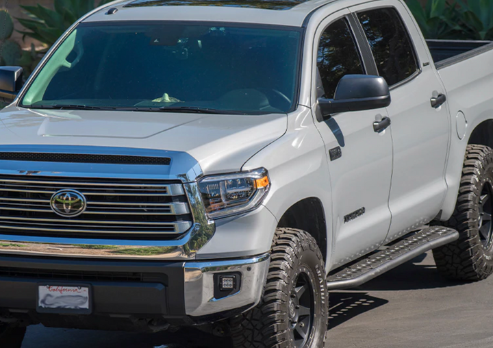 CALI RAISED LED 2014-2021 TOYOTA TUNDRA STEP EDITION ROCK SLIDERS