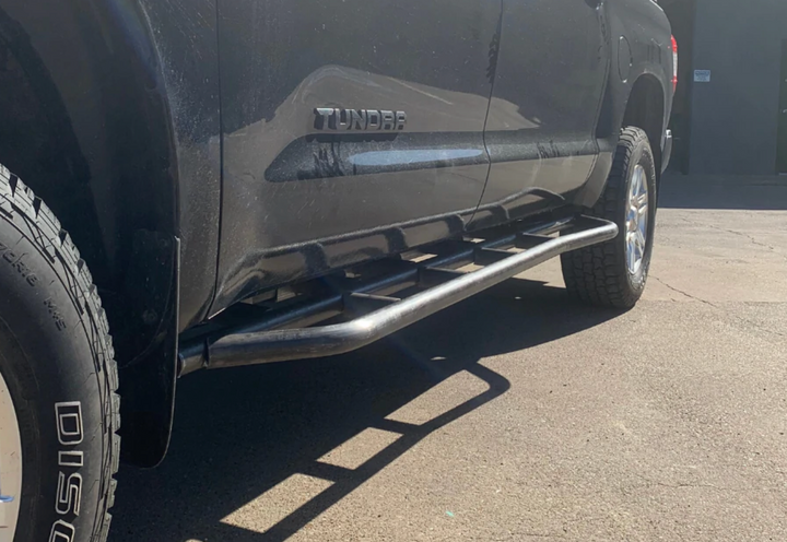 CALI RAISED LED 2014-2021 TOYOTA TUNDRA STEP EDITION ROCK SLIDERS