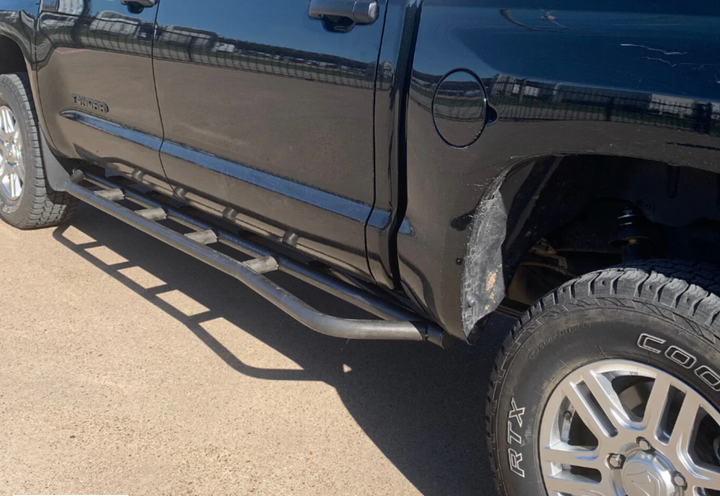 CALI RAISED LED 2014-2021 TOYOTA TUNDRA STEP EDITION ROCK SLIDERS