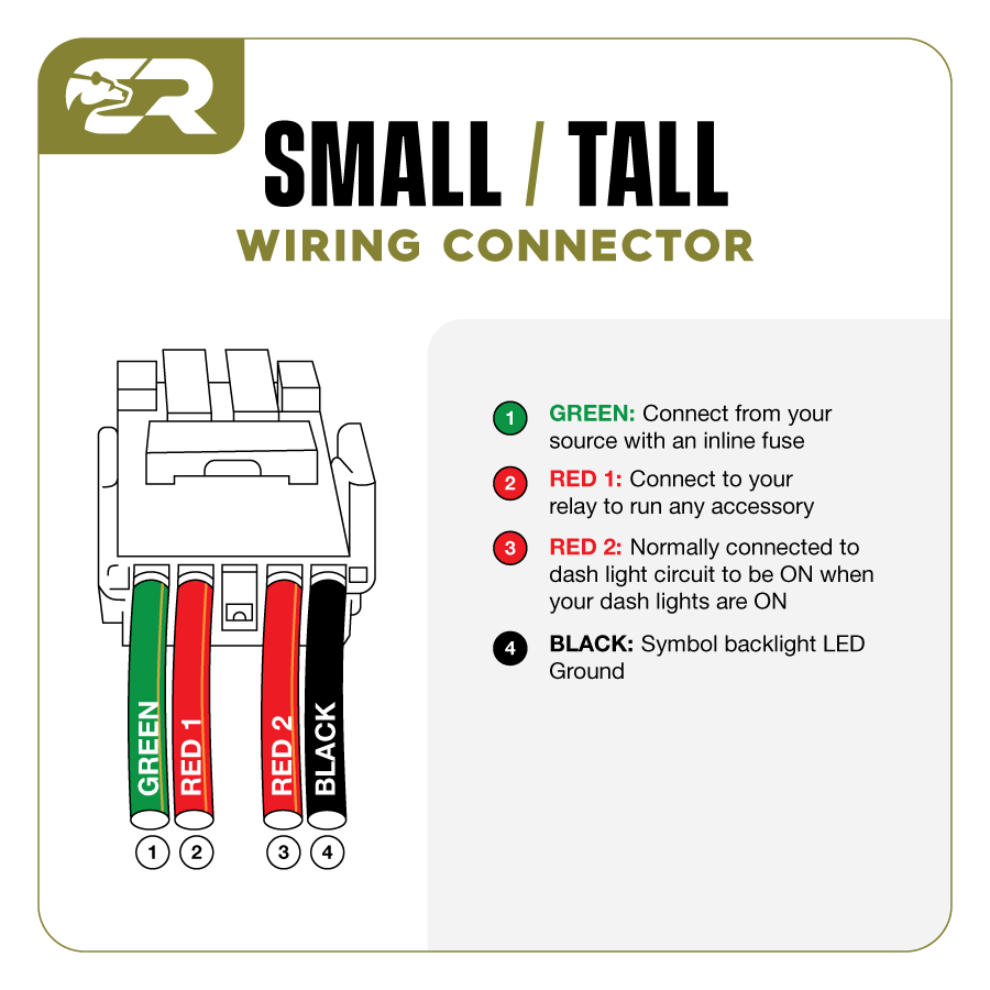 Small Style Toyota OEM Style "LED LIGHT BAR" Switch