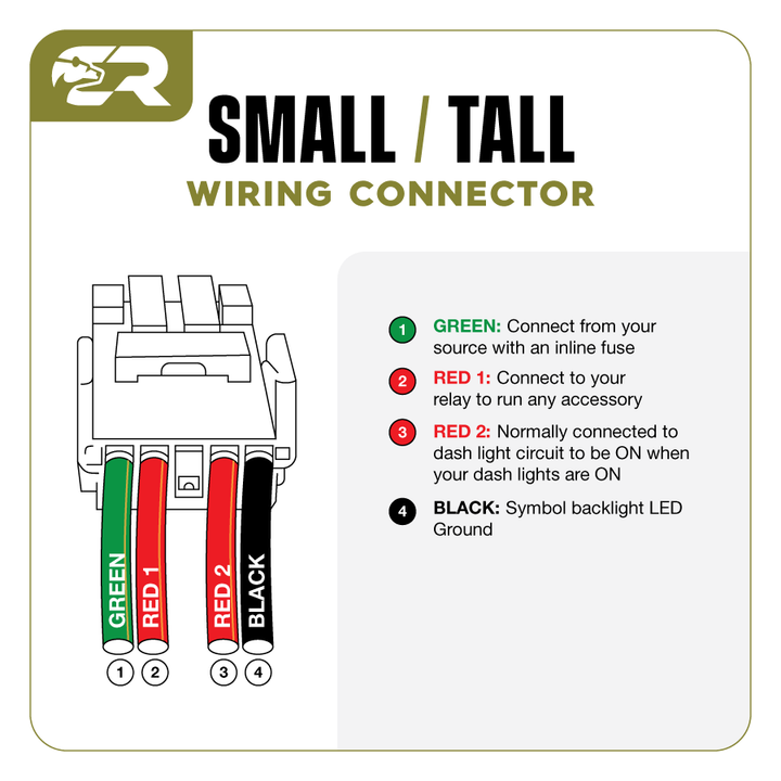 Tall Style Toyota OEM Style "REVERSE LIGHTS" Switch