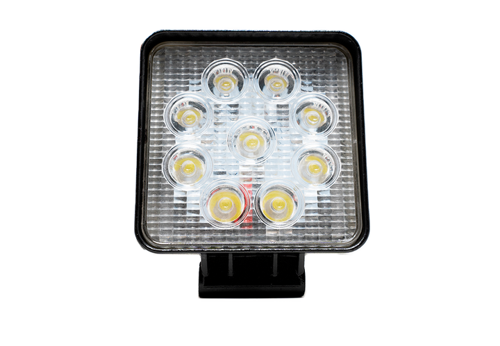 CALI RAISED LED 27W Square Work Light