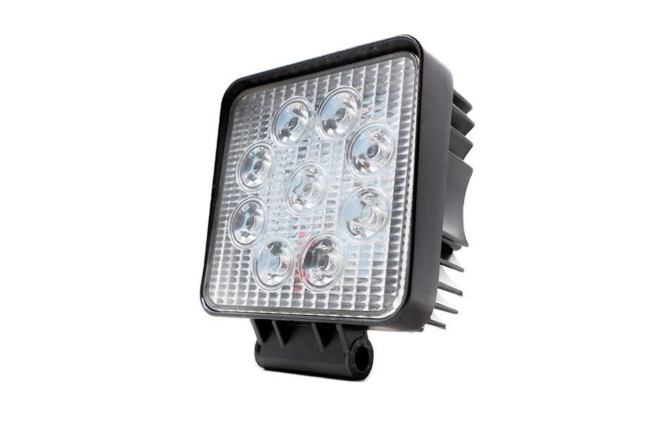 CALI RAISED LED 27W Square Work Light
