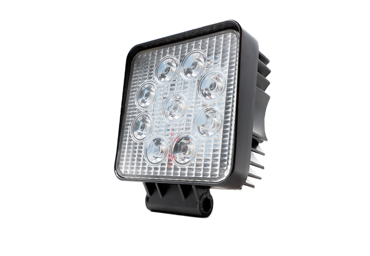CALI RAISED LED 27W Square Work Light