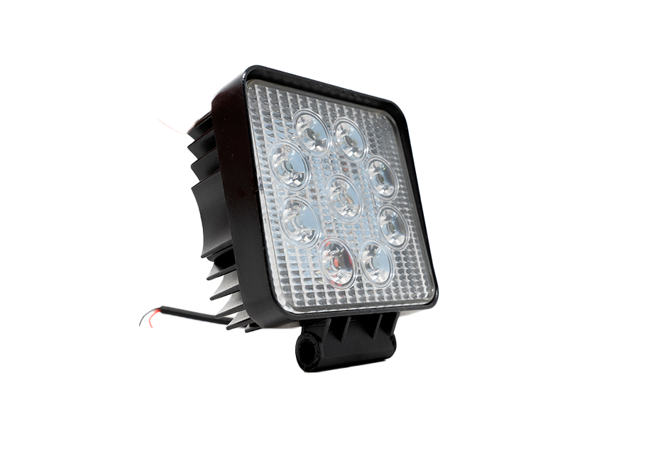 CALI RAISED LED 27W Square Work Light