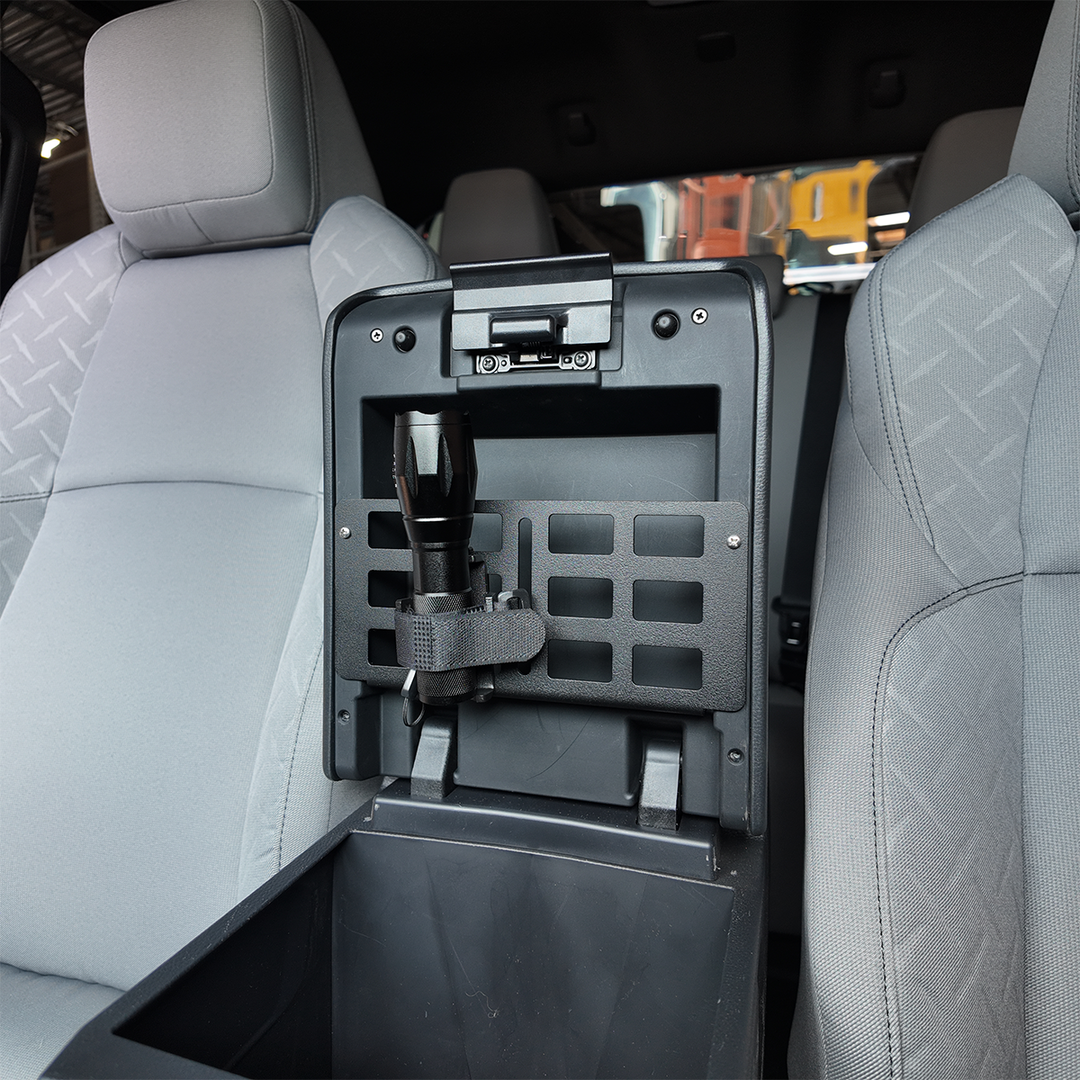 Interior Center Console MOLLE Panel For 2024+ Toyota Tacoma