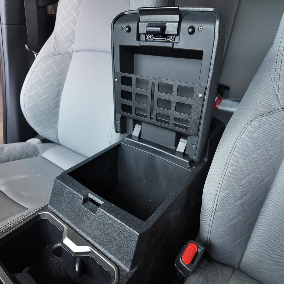 Interior Center Console MOLLE Panel For 2024+ Toyota Tacoma